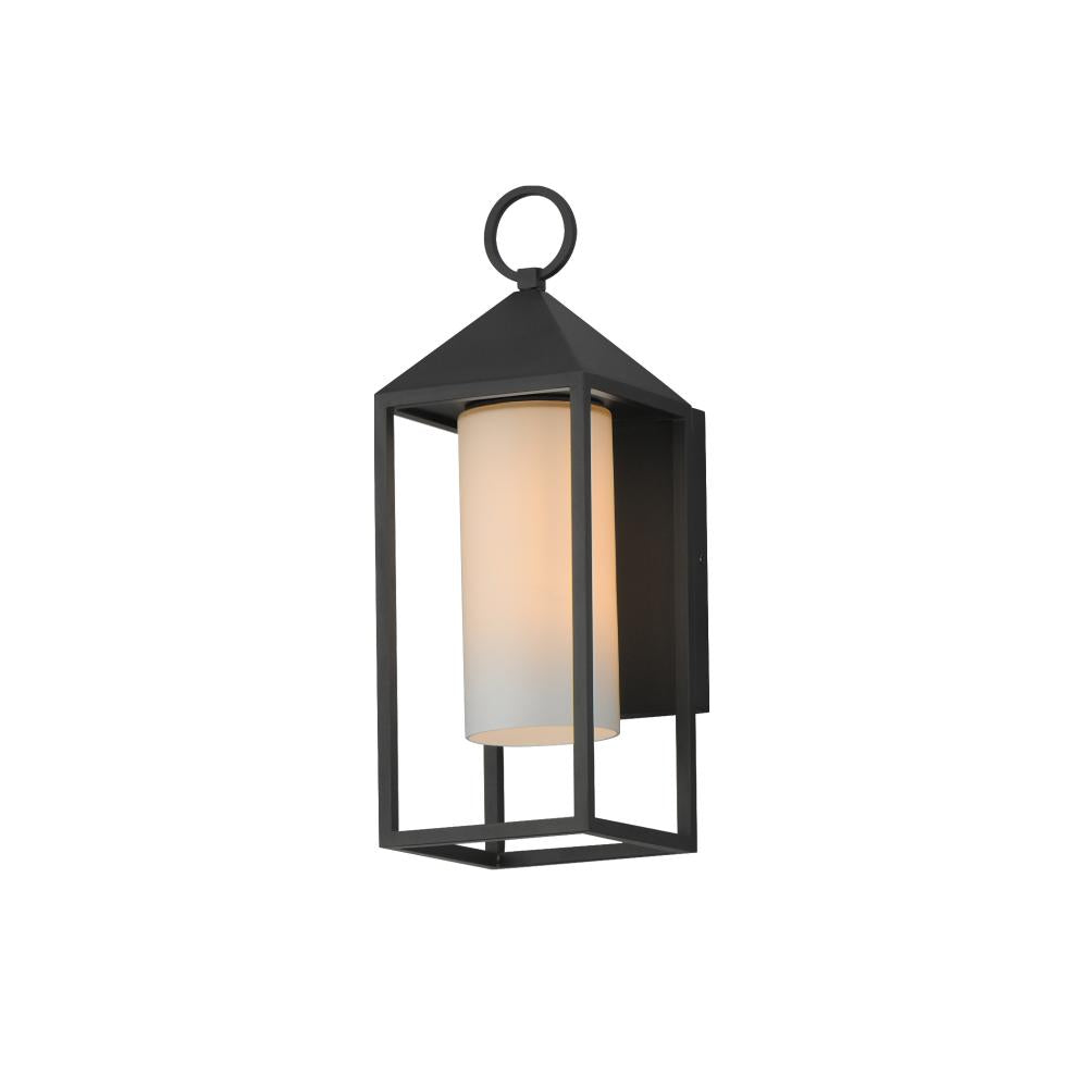 Maxim Lighting 30072SWBK Aldous 6 Inch Outdoor Wall Lantern – Black