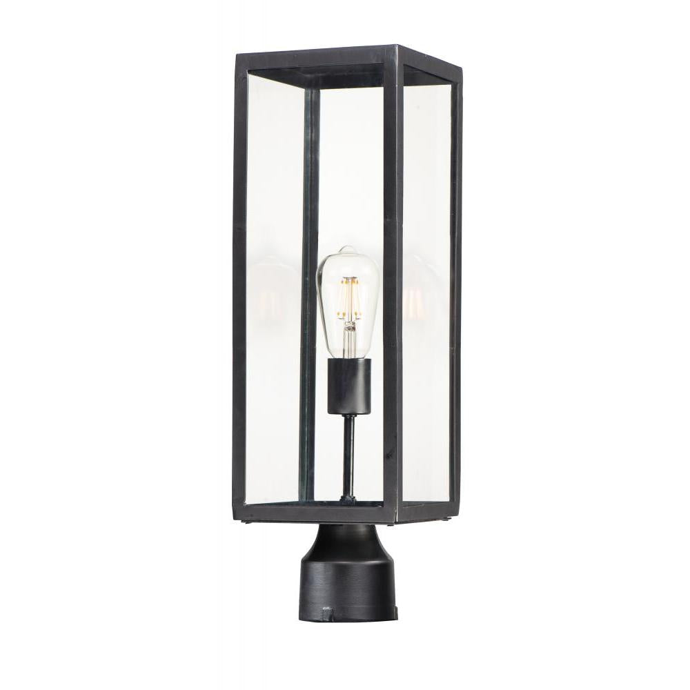 Maxim Lighting 30090CLDBZ Catalina 6 Inch Outdoor Post Lantern – Dark Bronze