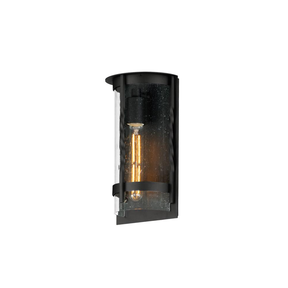Maxim Lighting 30191CDBK Foundry 6.5 Inch Outdoor Wall Lantern – Black
