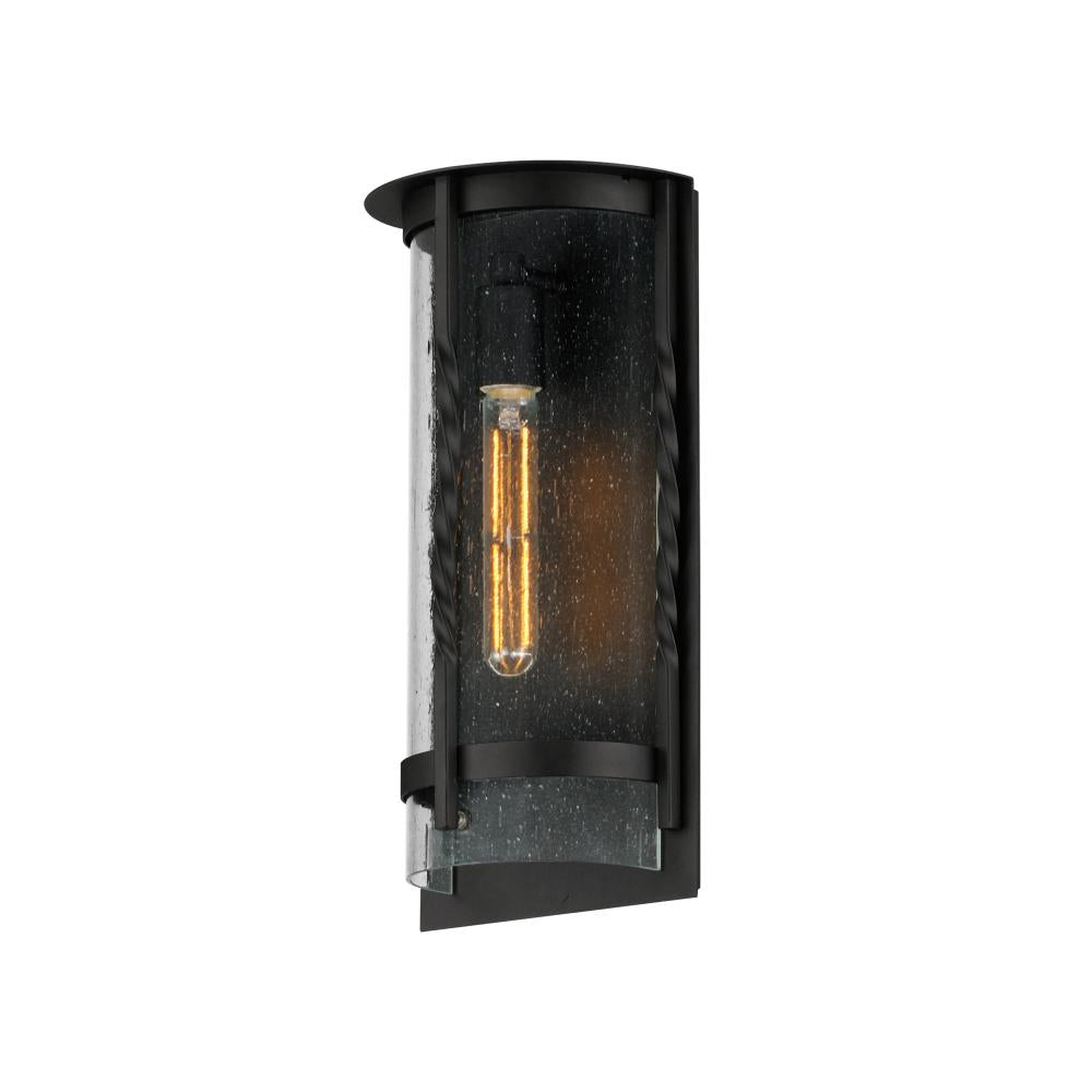 Maxim Lighting 30192CDBK Foundry 8 Inch Outdoor Wall Lantern – Black