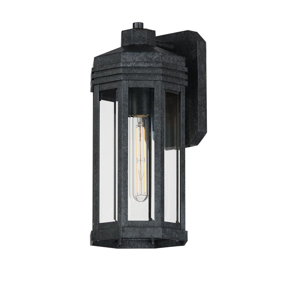 Maxim Lighting 30222CLBKP Wright 7 Inch Outdoor Wall Lantern – Black Patina