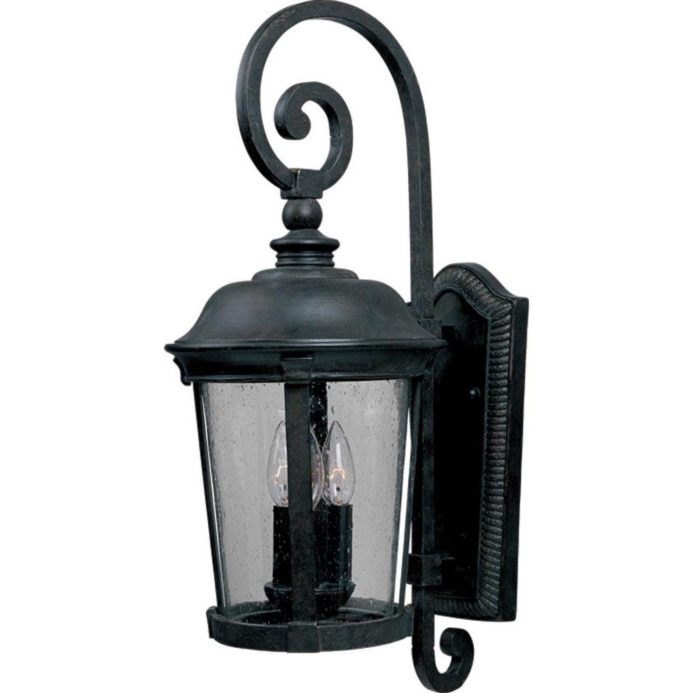 12 Inch Outdoor Wall Sconce – Bronze