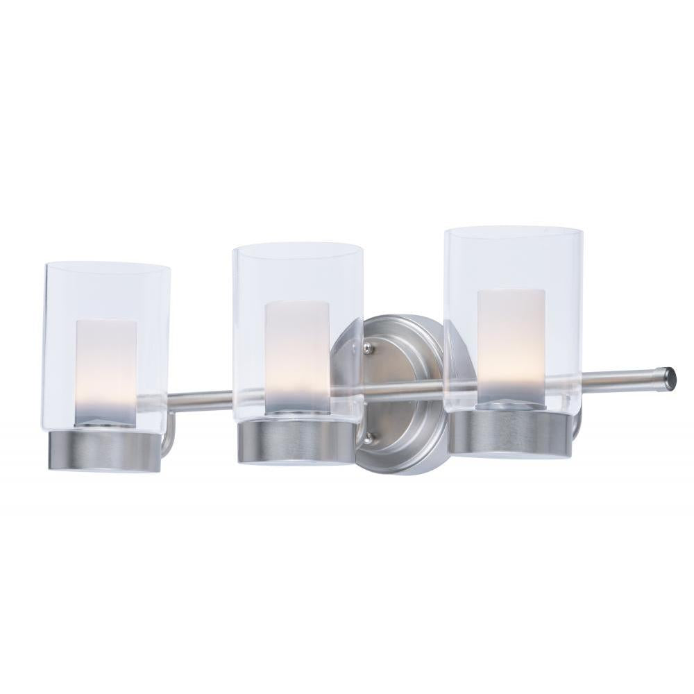 Maxim Lighting 30263CLFTSN Mod 22 Inch Bathroom Vanity - Satin Nickel