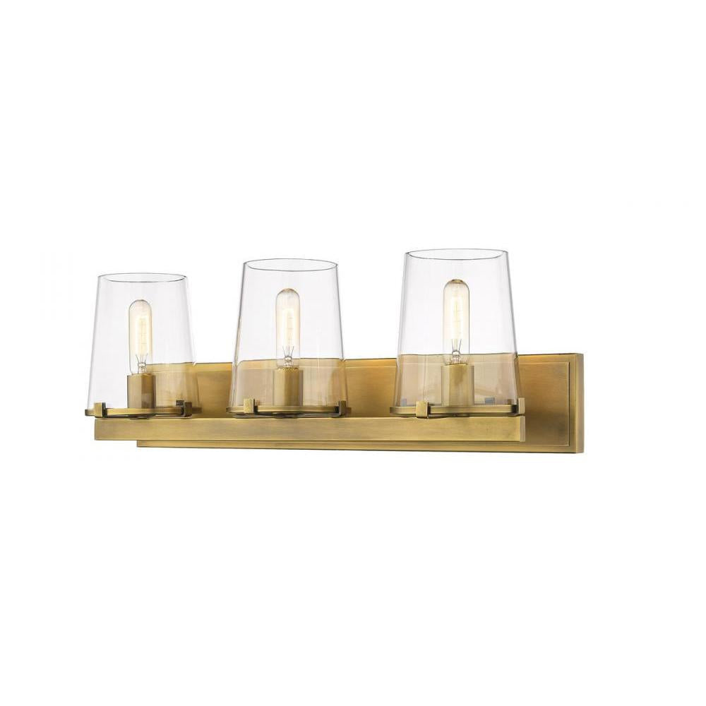 3 Light Vanity-Clear