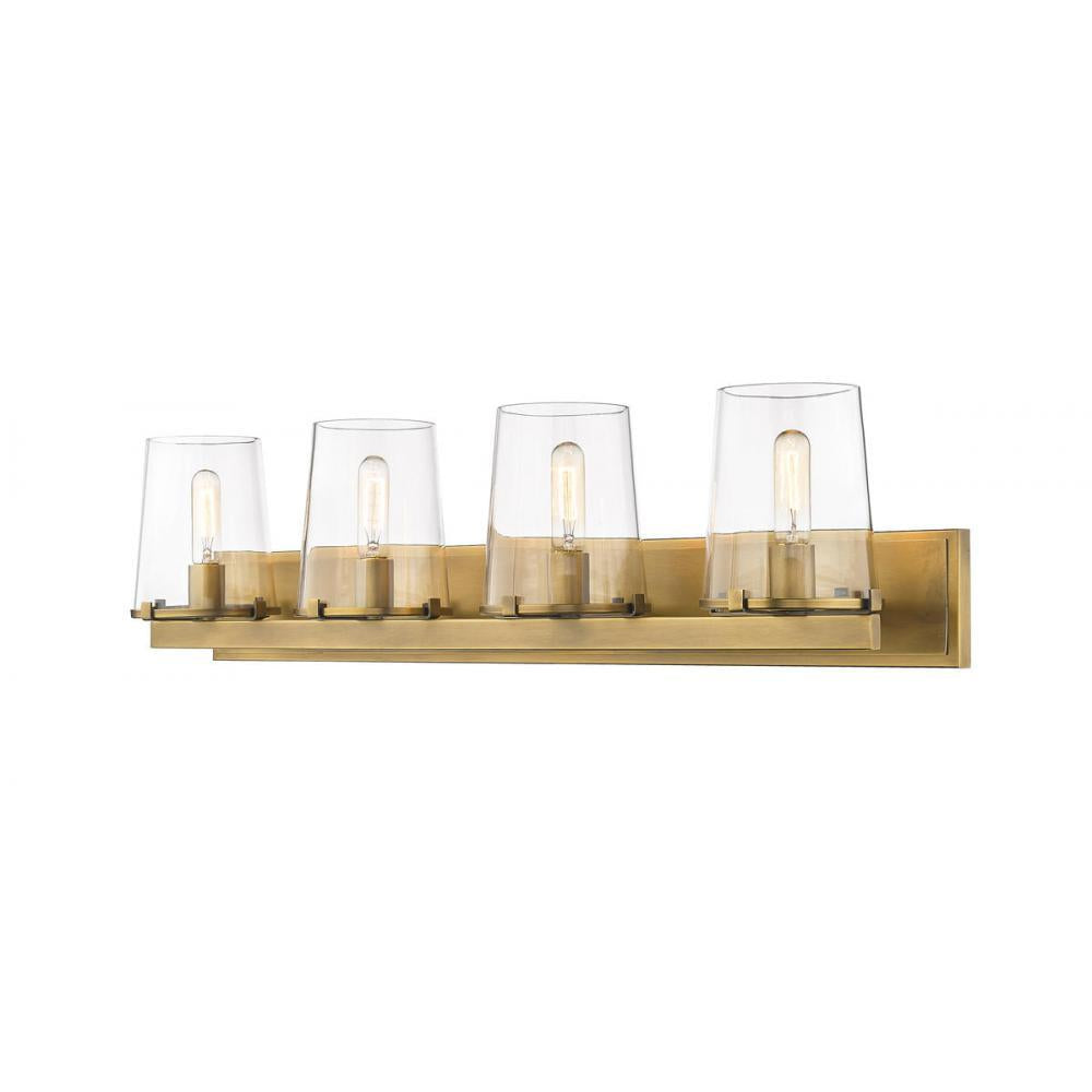 4 Light Vanity-Clear