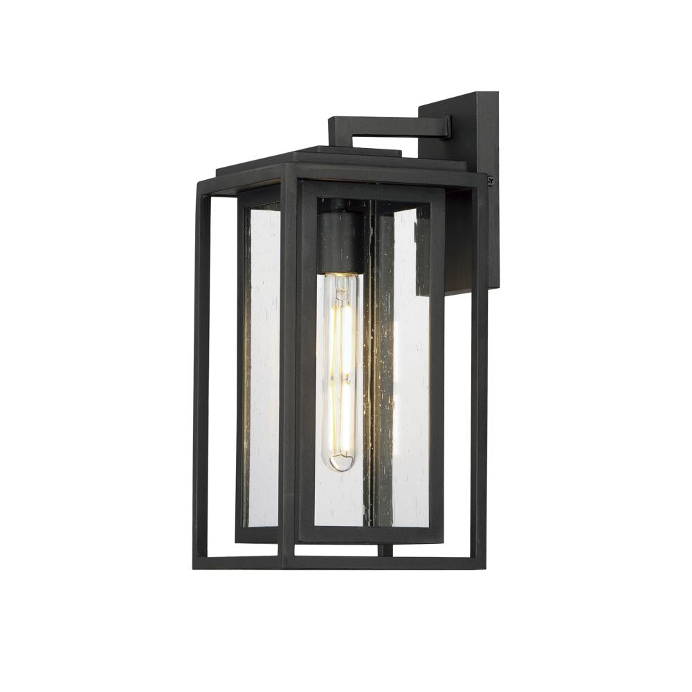 Maxim Lighting 3033CDBK Cabana 7 Inch Outdoor Wall Lantern – Black