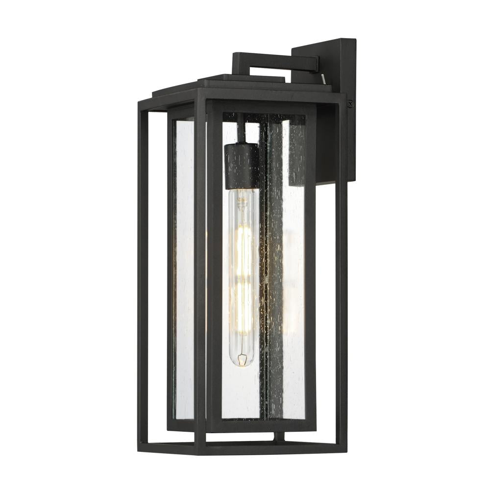 Maxim Lighting 3035CDBK Cabana 7 Inch Outdoor Wall Lantern – Black