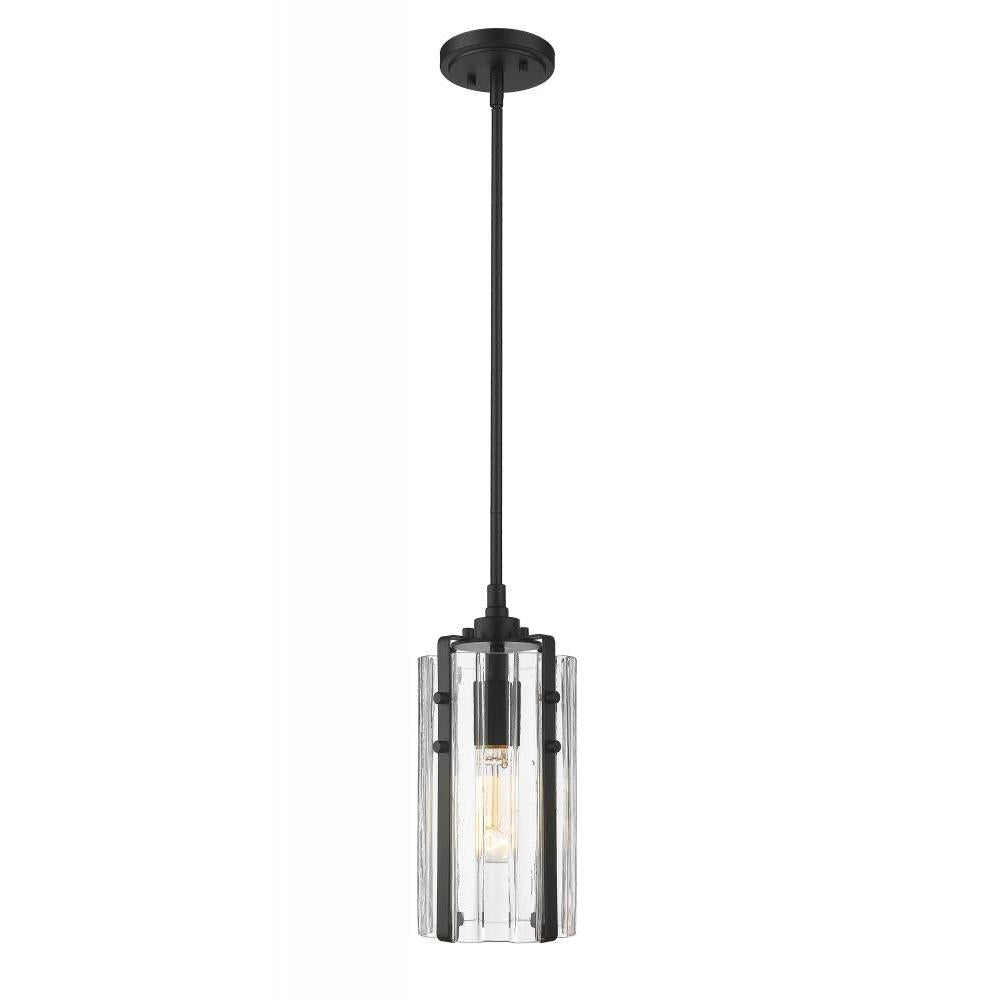 1 Light Pendant-Clear