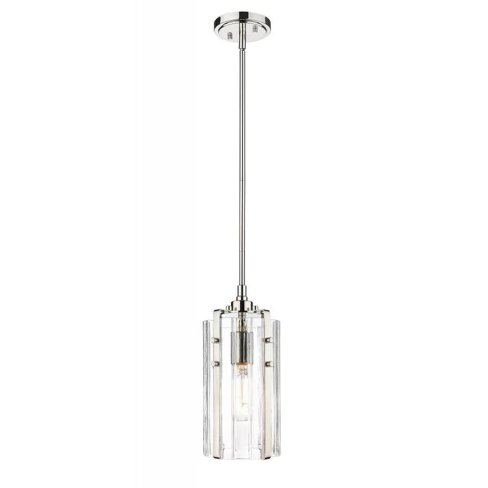1 Light Pendant-Clear