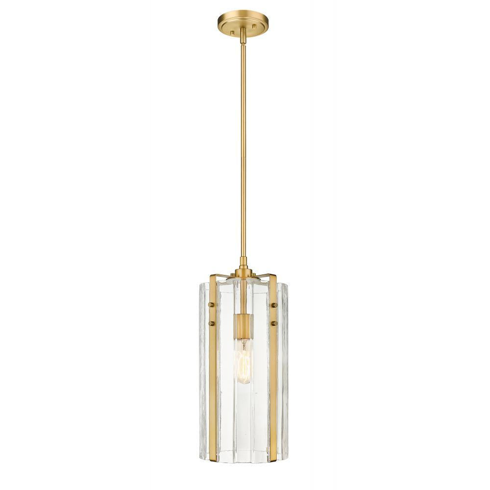 1 Light Pendant-Clear
