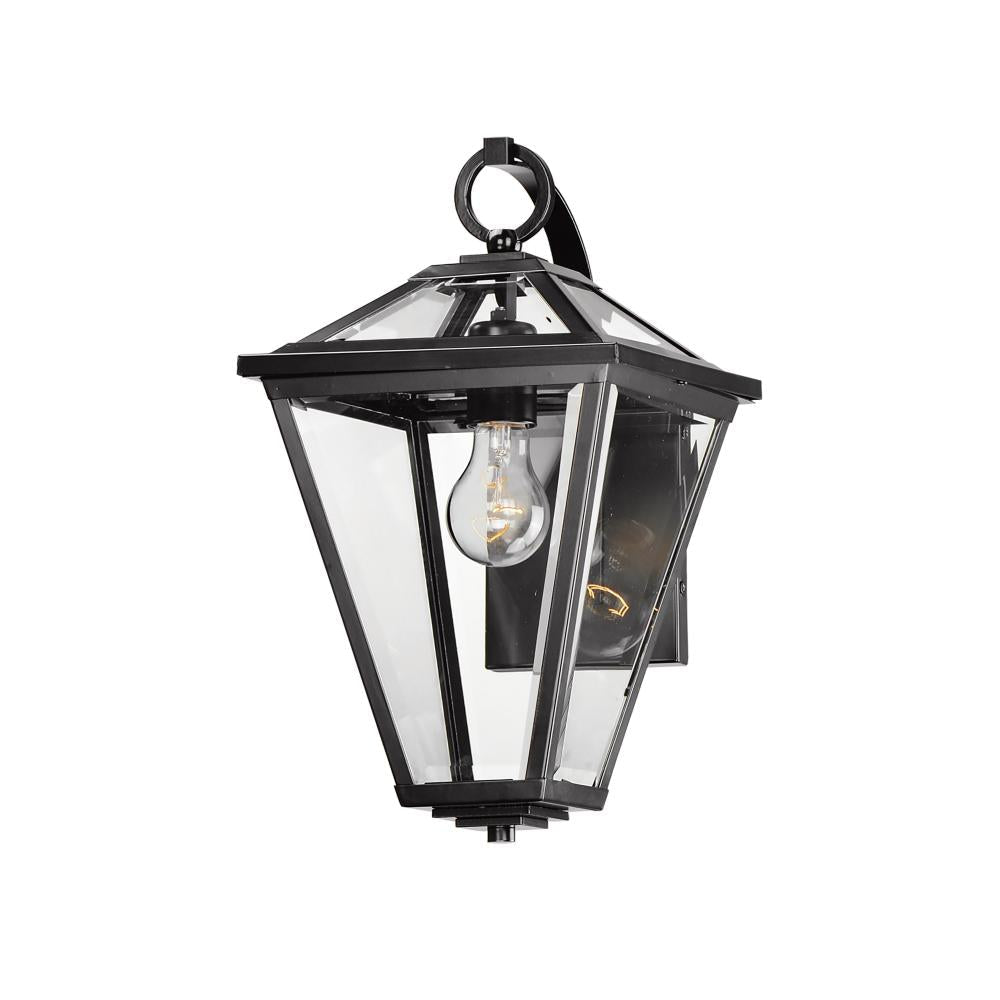 Maxim Lighting 30564CLBK Prism 9 Inch Outdoor Wall Lantern – Black