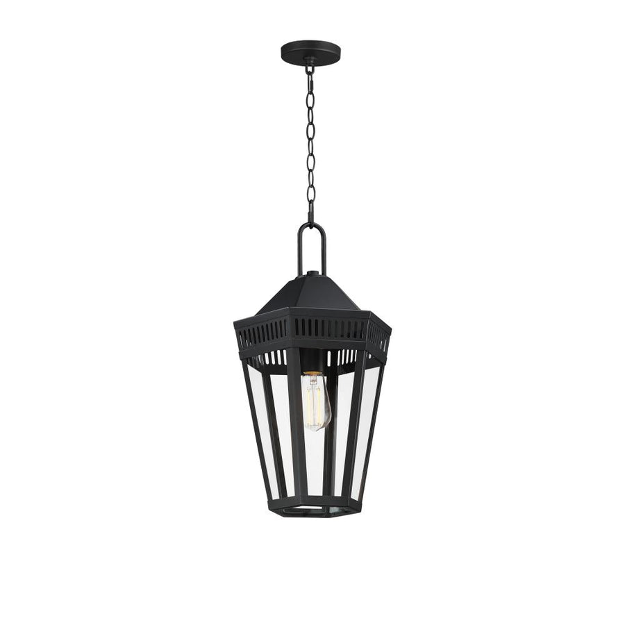 Maxim Lighting 30596CLBK Oxford-Outdoor Pendant - Black