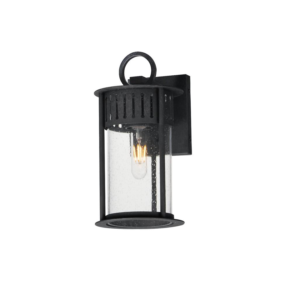 Maxim Lighting 30631CDBKP Windsor 6.5 Inch Outdoor Wall Lantern – Black Patina