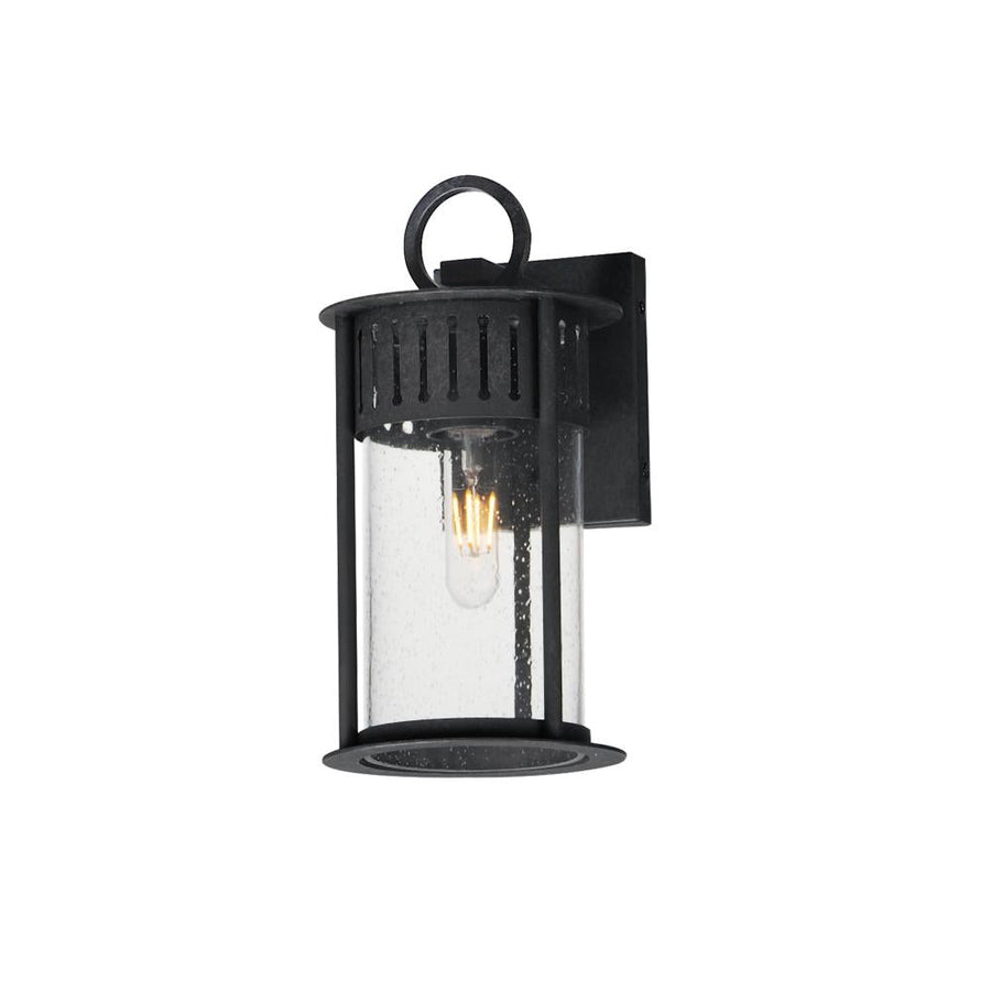 Maxim Lighting 30631CDBKP Windsor 6.5 Inch Outdoor Wall Lantern – Black Patina