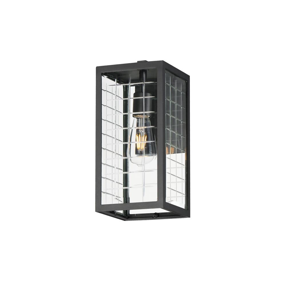 Maxim Lighting 30692CLBK Magnus 6 Inch Outdoor Wall Lantern – Black