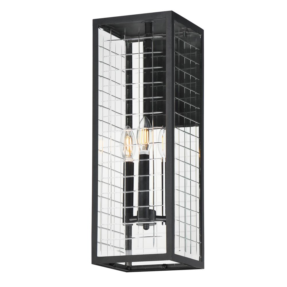 Maxim Lighting 30694CLBK Magnus 7 Inch Outdoor Wall Lantern – Black