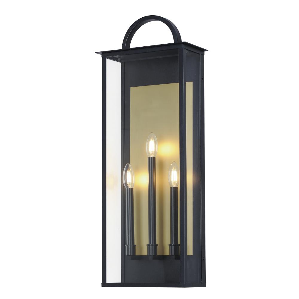 Maxim Lighting 30758CLBK 11 Inch Outdoor Wall Sconce – Black