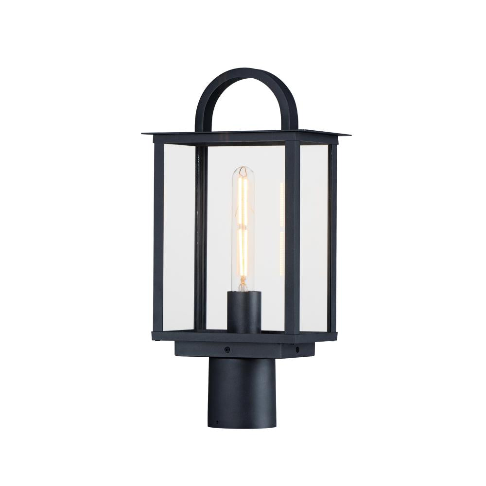 Maxim Lighting 30759CLBK Manchester 5.5 Inch Outdoor Hanging Lantern – Black