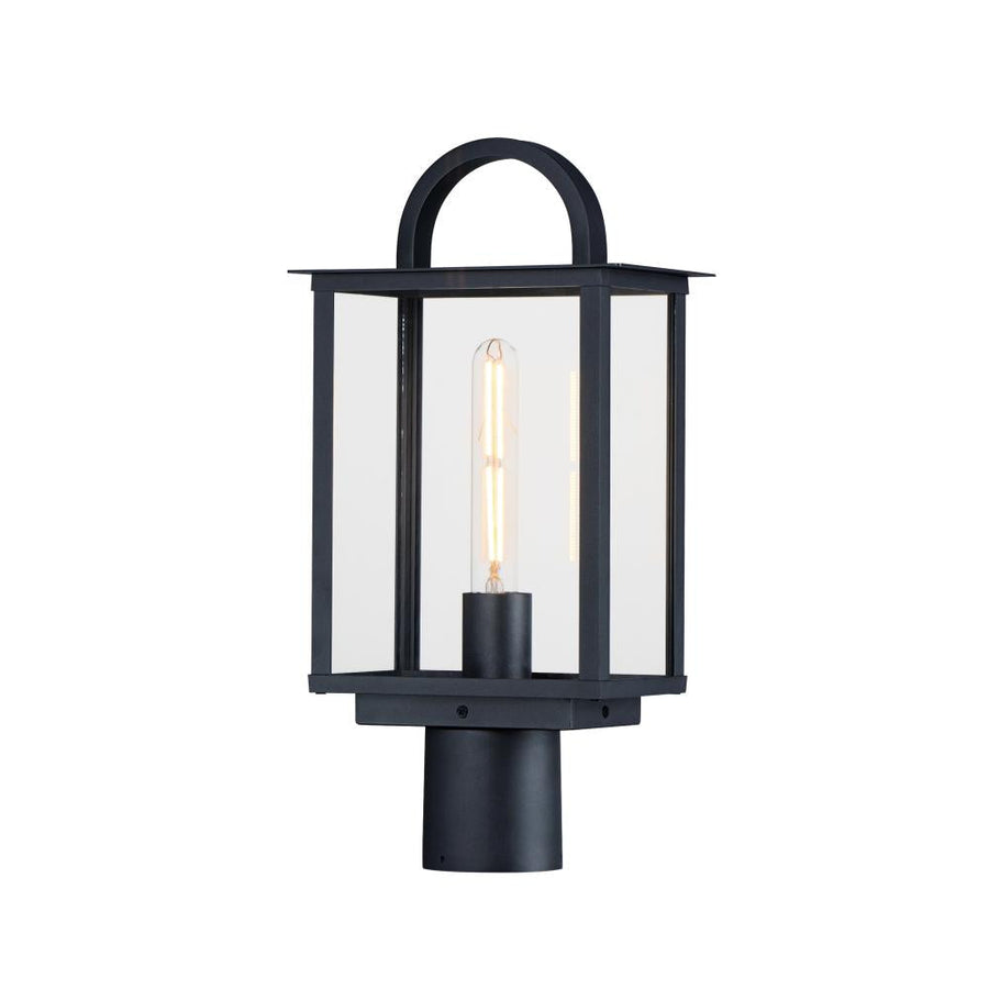 Maxim Lighting 30759CLBK Manchester 5.5 Inch Outdoor Hanging Lantern – Black