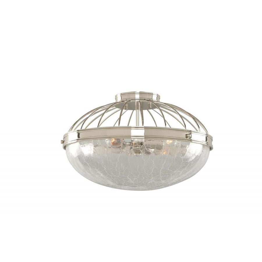 Montauk 16 Inch Flush Mount – Polished Nickel – 311342PN