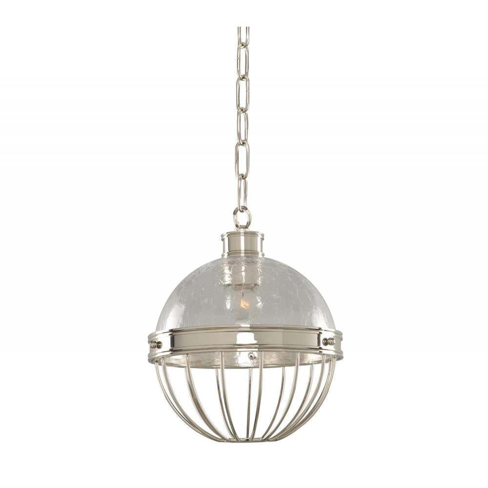 Montauk 9 Inch Pendant – Polished Nickel – 311351PN