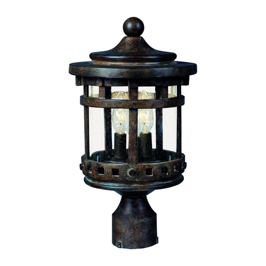 Maxim Lighting 3137CDSE 11 Inch Outdoor Post Lantern – Sienna