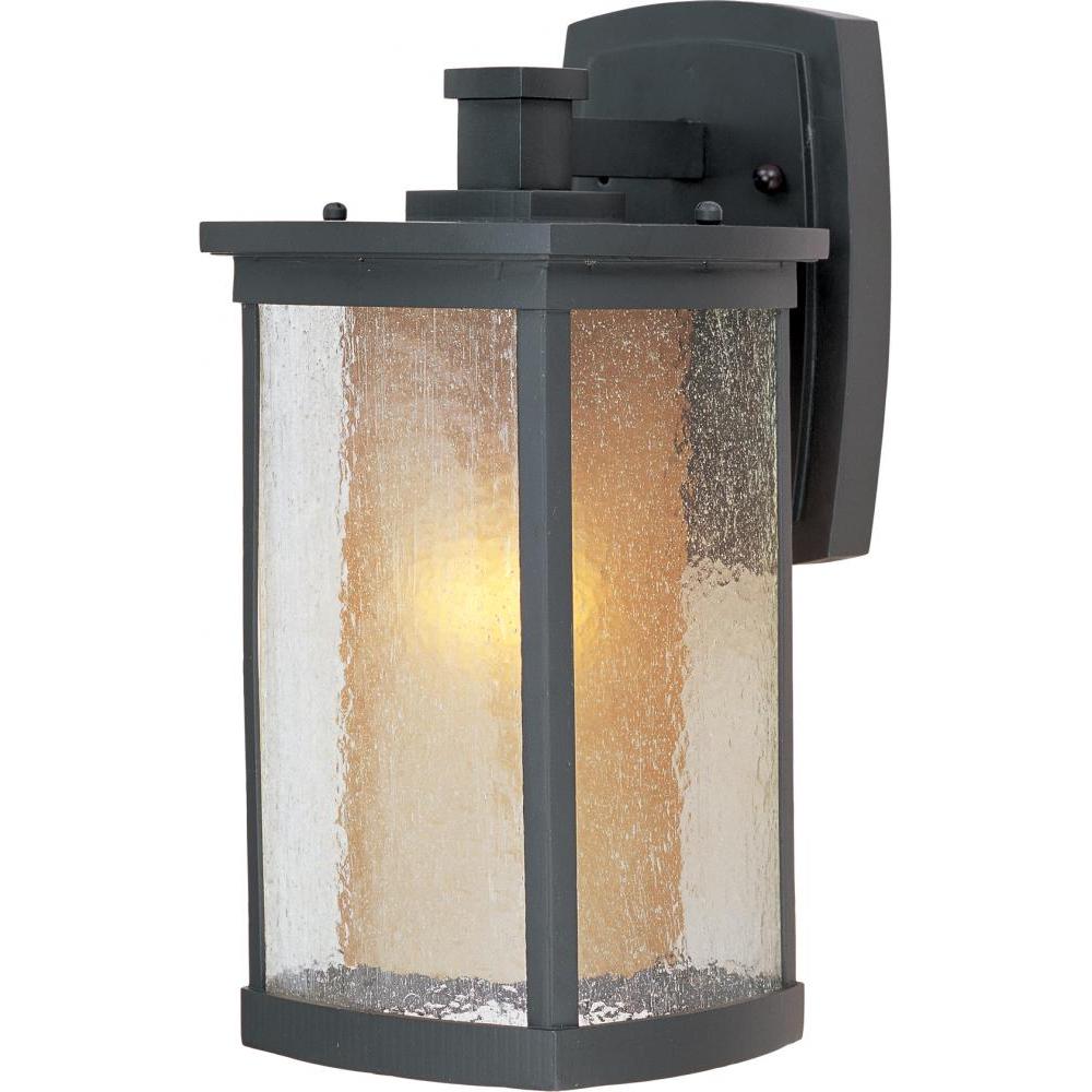Maxim Lighting 3153CDWSBZ Bungalow 7 Inch Outdoor Wall Lantern – Bronze