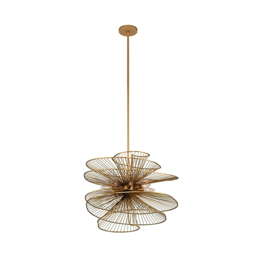 Aurora 32 Inch Pendant – Nordic Brass – 315952NRB
