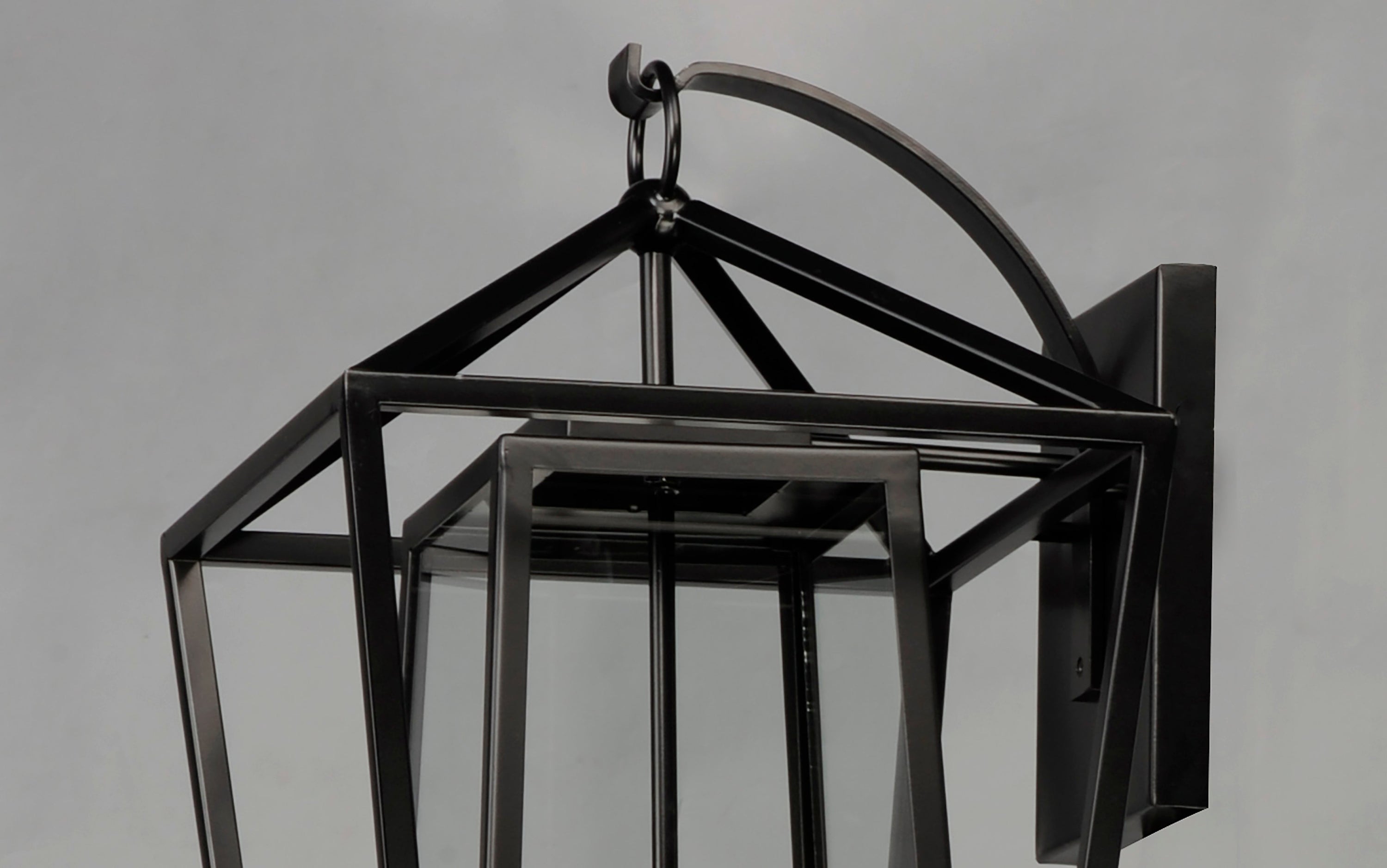 12 Inch Outdoor Wall Sconce – Black