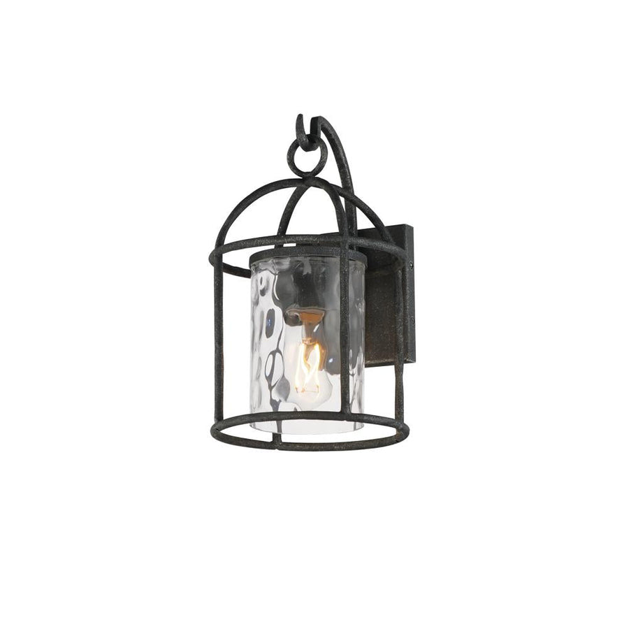 Maxim Lighting 31842WGBS Del Mar 8 Inch Outdoor Wall Lantern – Blacksmith