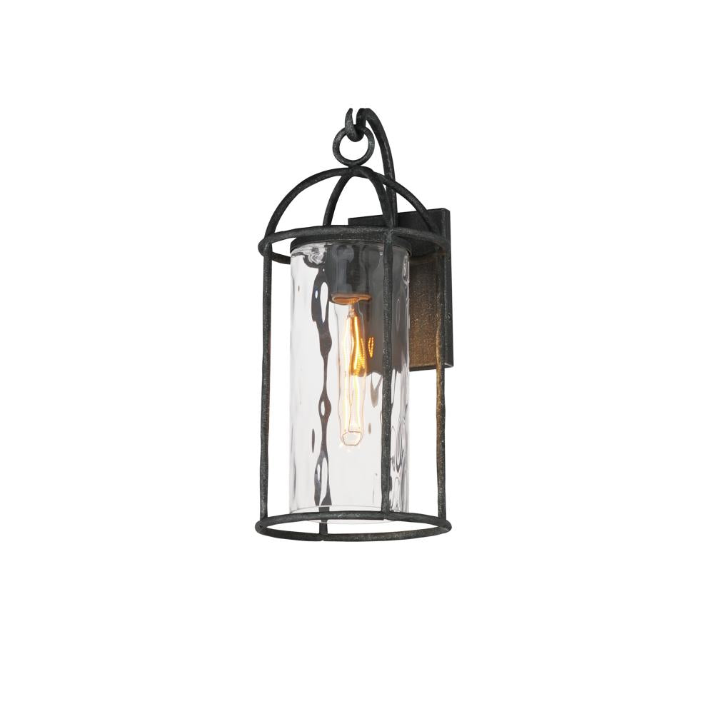 Maxim Lighting 31844WGBS Del Mar 8.5 Inch Outdoor Wall Lantern – Blacksmith