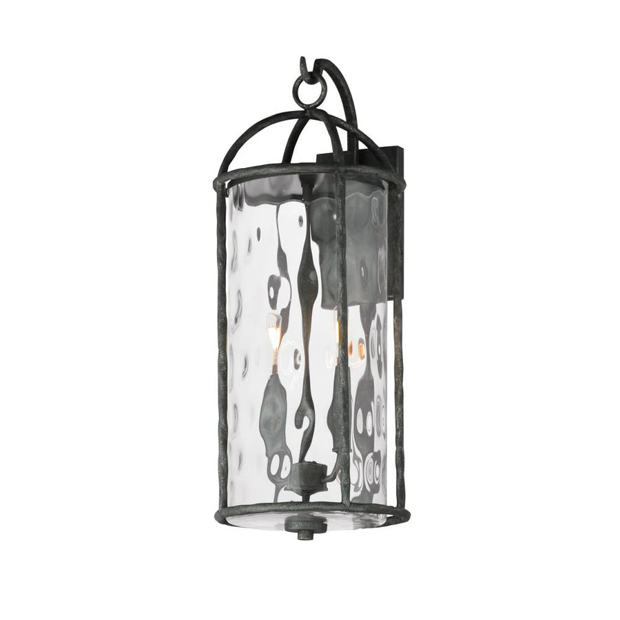Maxim Lighting 31846WGBS Del Mar 9.5 Inch Outdoor Wall Lantern – Blacksmith