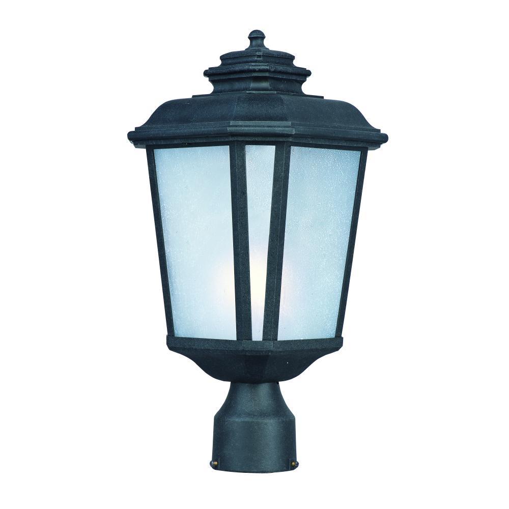 Maxim Lighting 3340WFBO Radcliffe 9 Inch Outdoor Post Lantern – Black Oxide