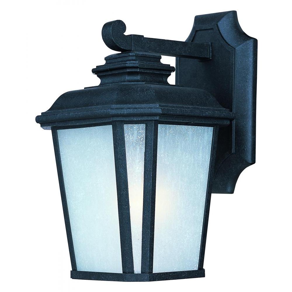 Maxim Lighting 3342WFBO Radcliffe 7 Inch Outdoor Wall Lantern – Black Oxide
