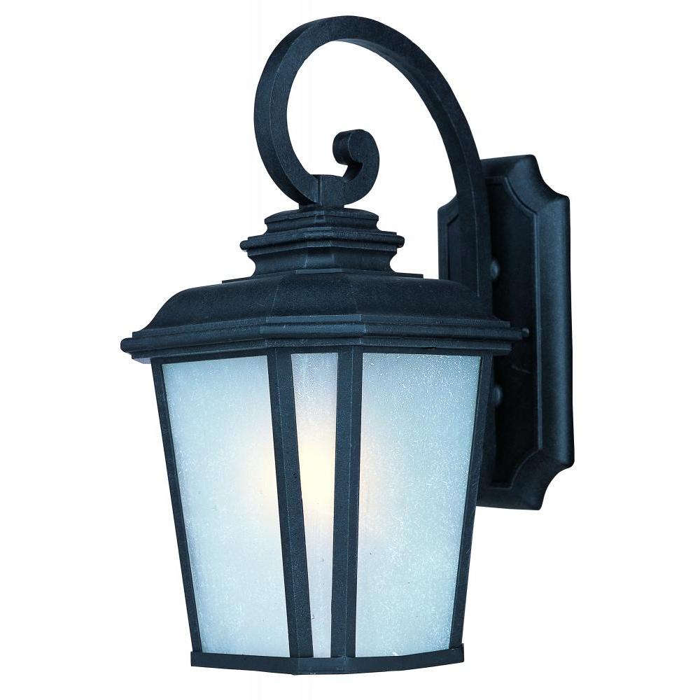 Maxim Lighting 3344WFBO Radcliffe 9 Inch Outdoor Wall Lantern – Black Oxide