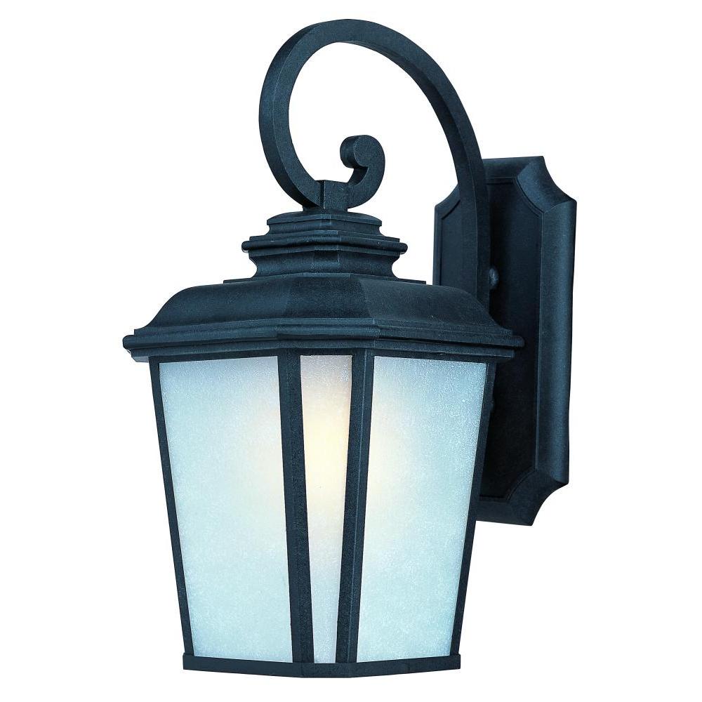 11 Inch Outdoor Wall Sconce – Black Oxide