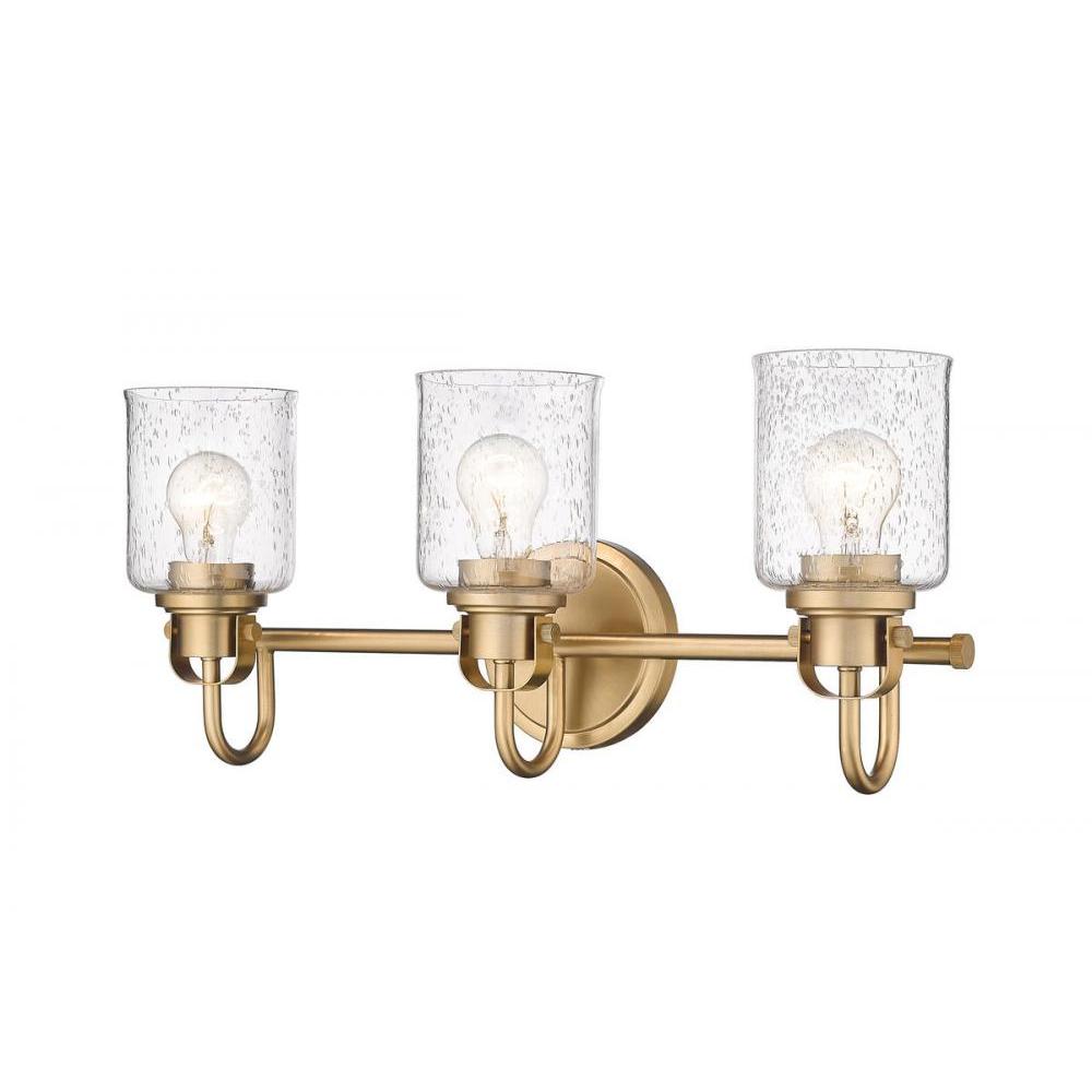 3 Light Vanity-Clear Seedy