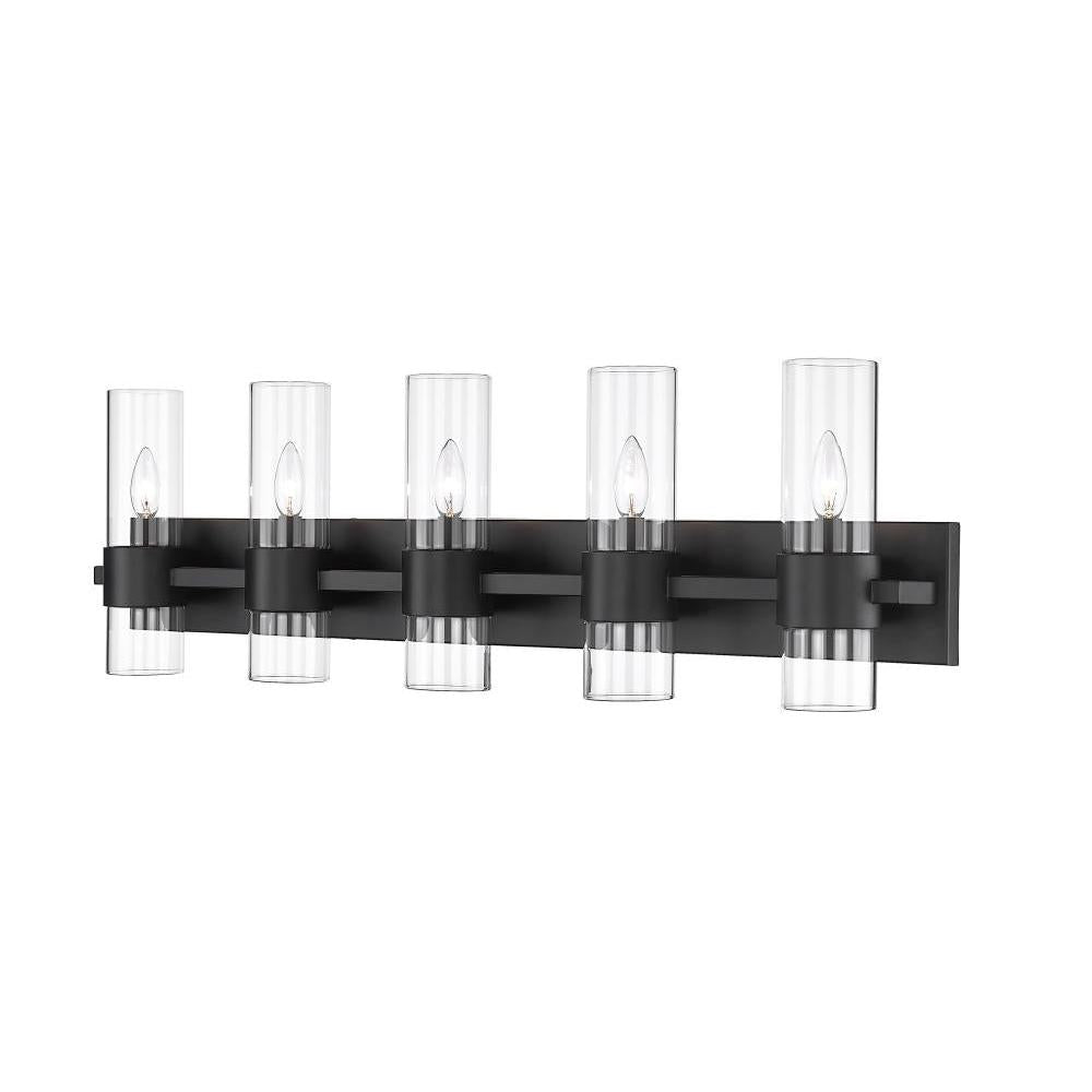5 Light Vanity-Clear