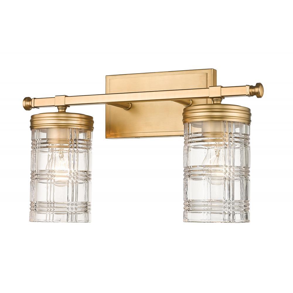 2 Light Vanity-Clear