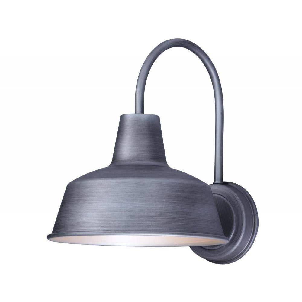 Maxim Lighting 35015WZ Pier M 8.25 Inch Outdoor Wall Lantern – Weathered Zinc