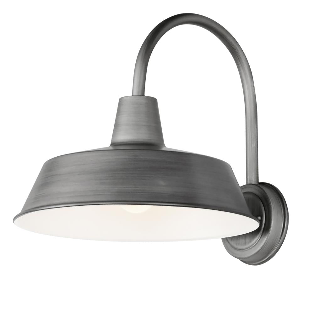 Maxim Lighting 35018WZ Pier M 14 Inch Outdoor Wall Lantern – Weathered Zinc