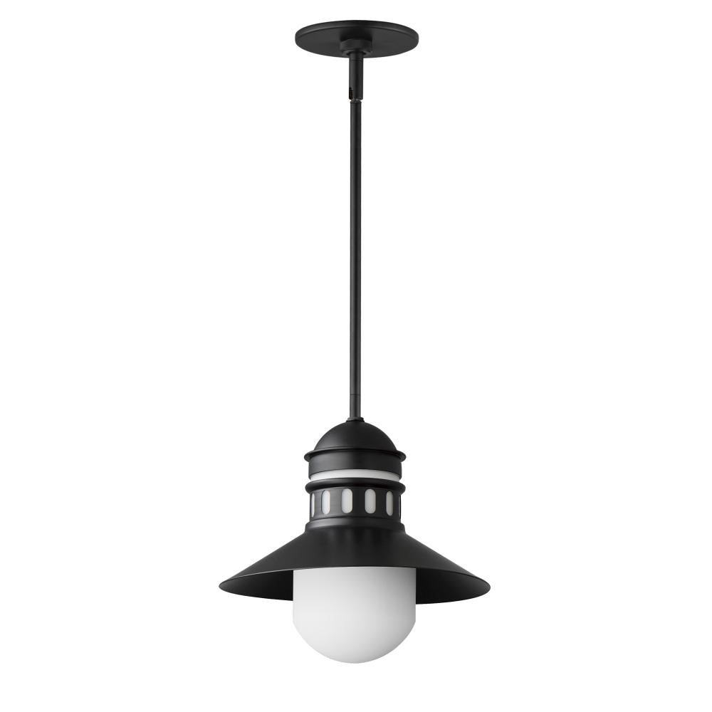 Maxim Lighting 35121SWBK Outdoor 12 Inch Pendant – Black