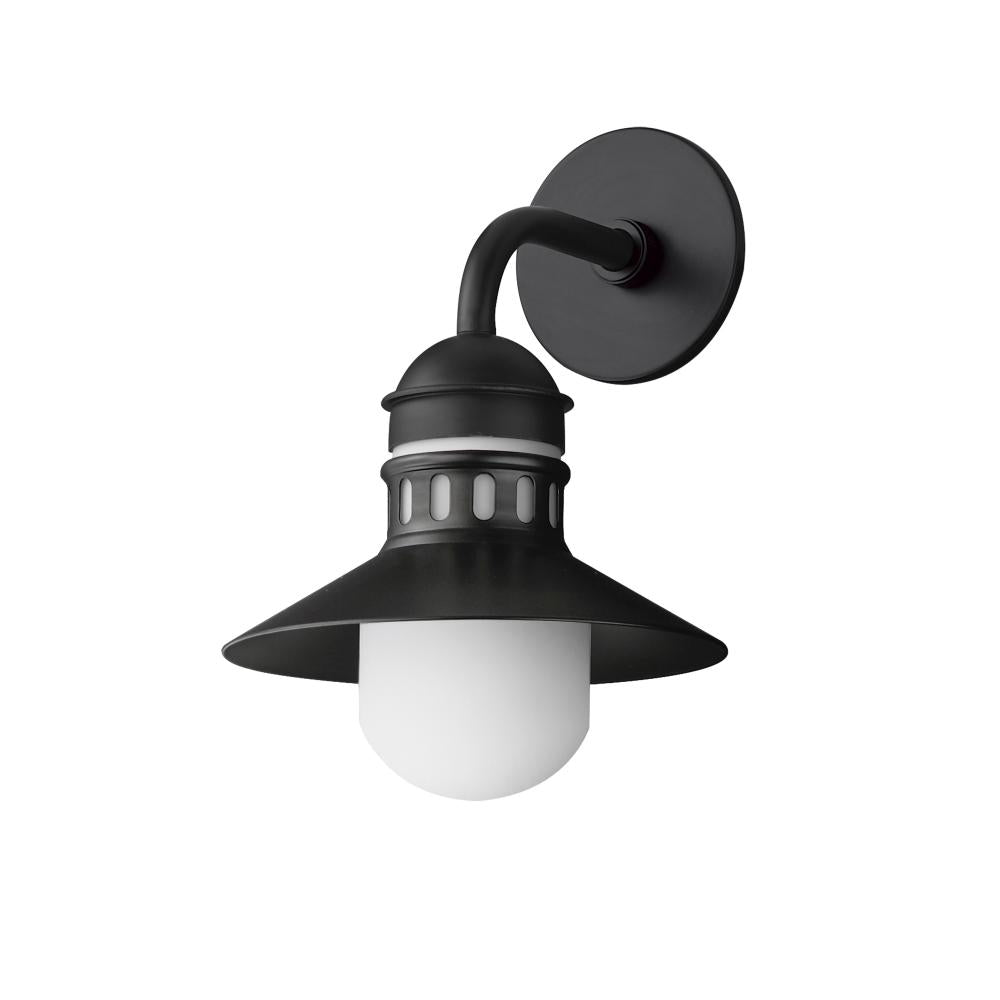 Maxim Lighting 35122SWBK Admiralty 9.75 Inch Outdoor Wall Lantern – Black