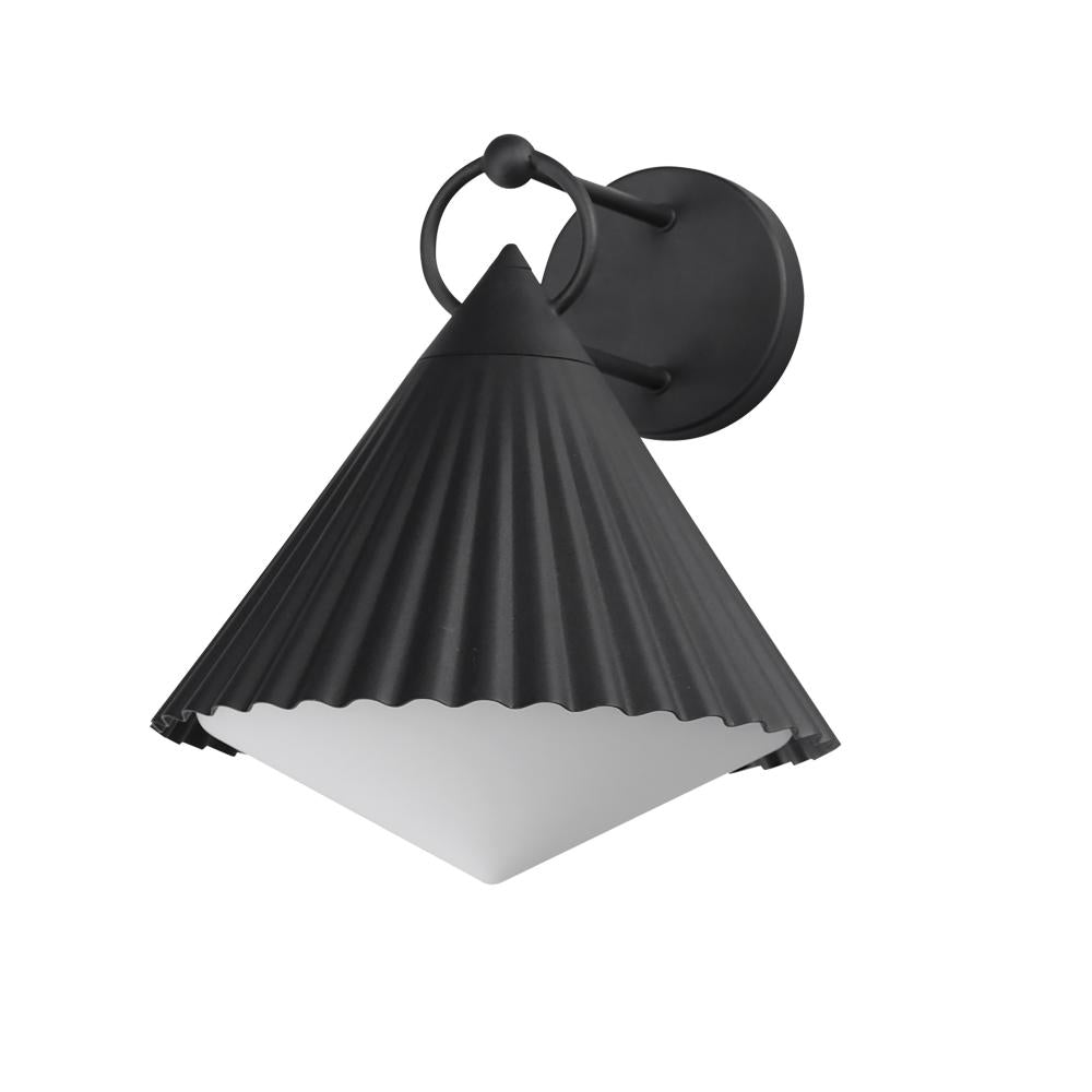 Maxim Lighting 35136WTBK 12 Inch Outdoor Wall Sconce – Black