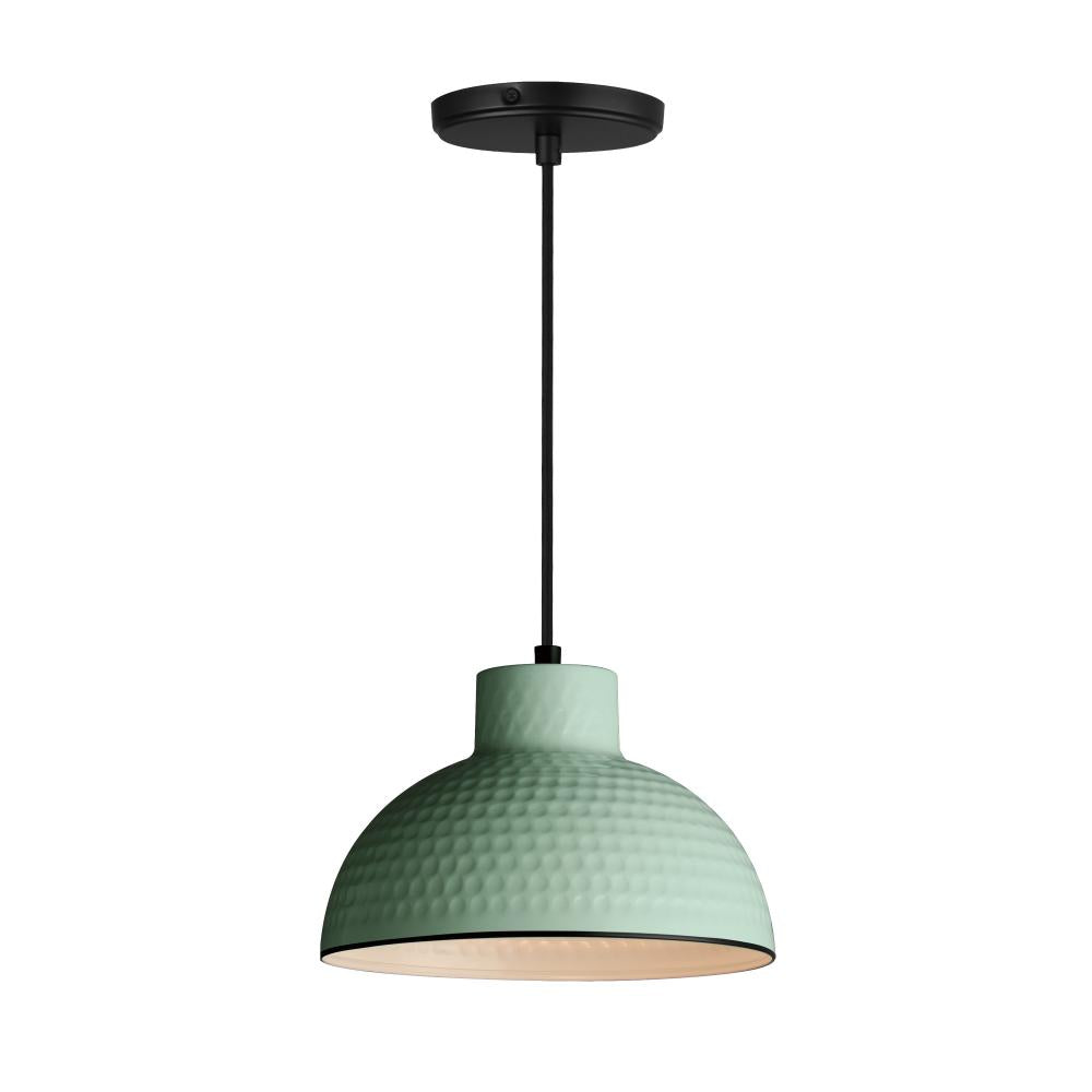 Maxim Lighting 35142SAG Rockport 10 Inch Semi Flush Mount Light – Sage Green