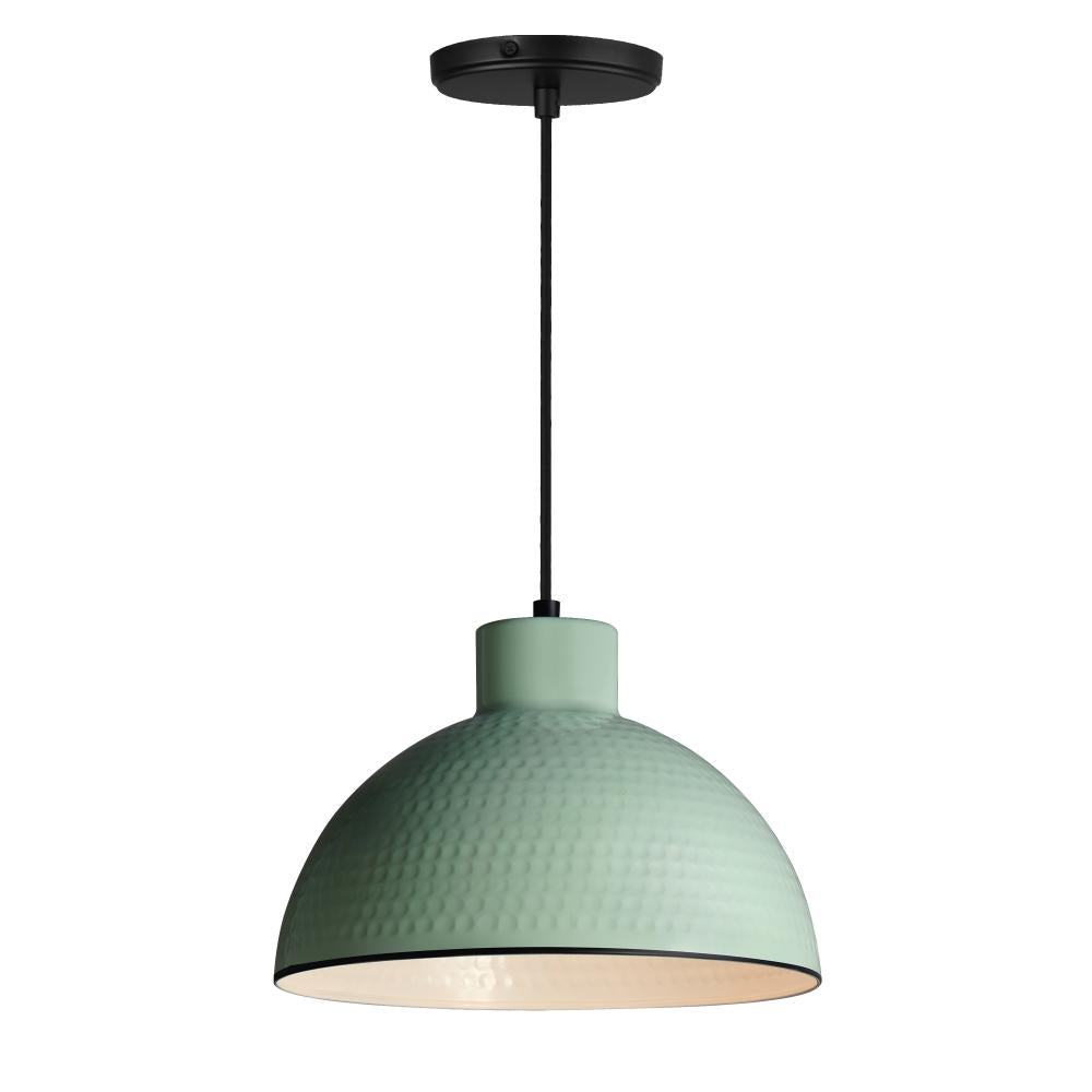 Maxim Lighting 35144SAG Rockport 12 Inch Semi Flush Mount Light – Sage Green