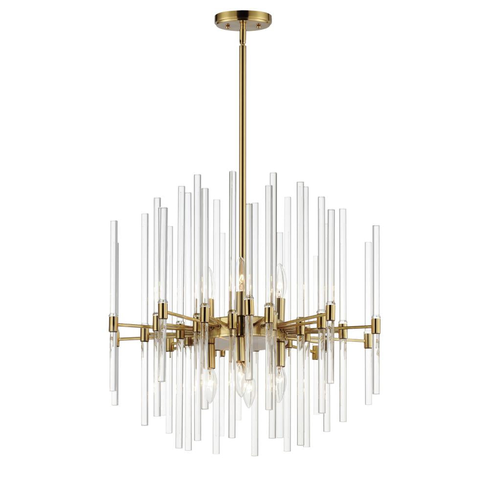 Maxim Lighting 38405CLHR Divine 23.5 Inch Chandelier – Heritage