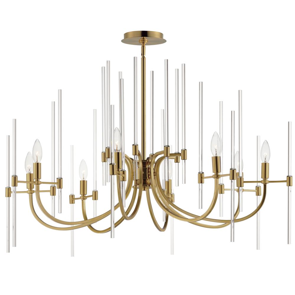 Maxim Lighting 38408CLHR Divine 38.25 Inch Chandelier – Heritage
