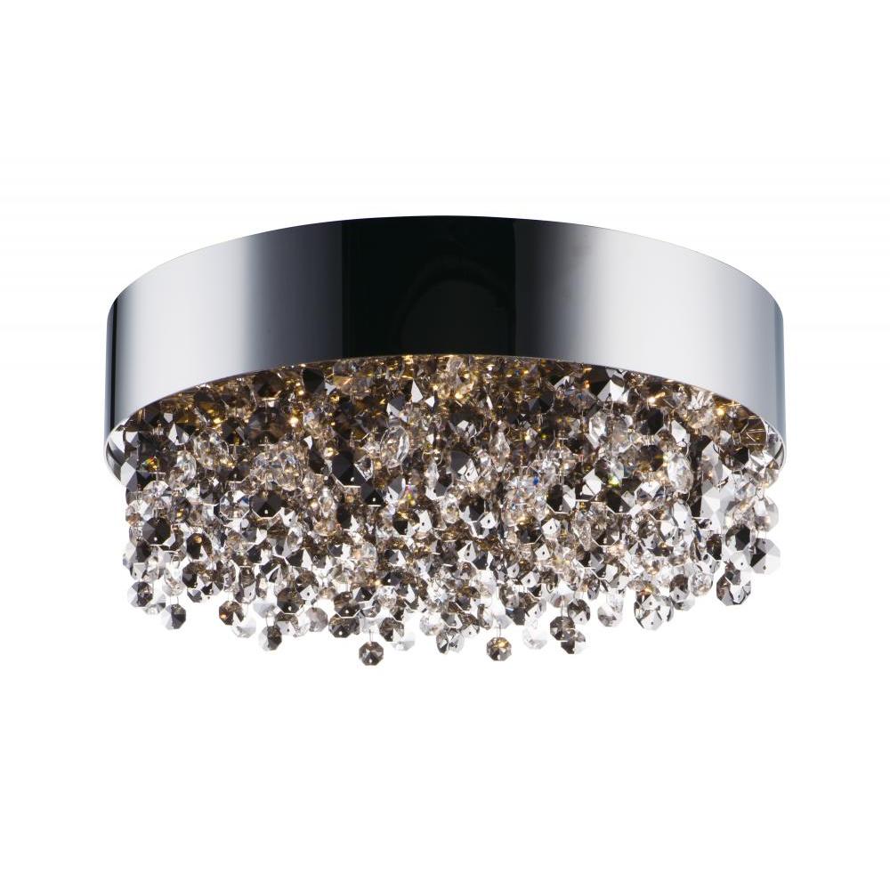 Maxim Lighting 39650MSKPC Mystic 16 Inch Flush Mount Light – Polished Chrome