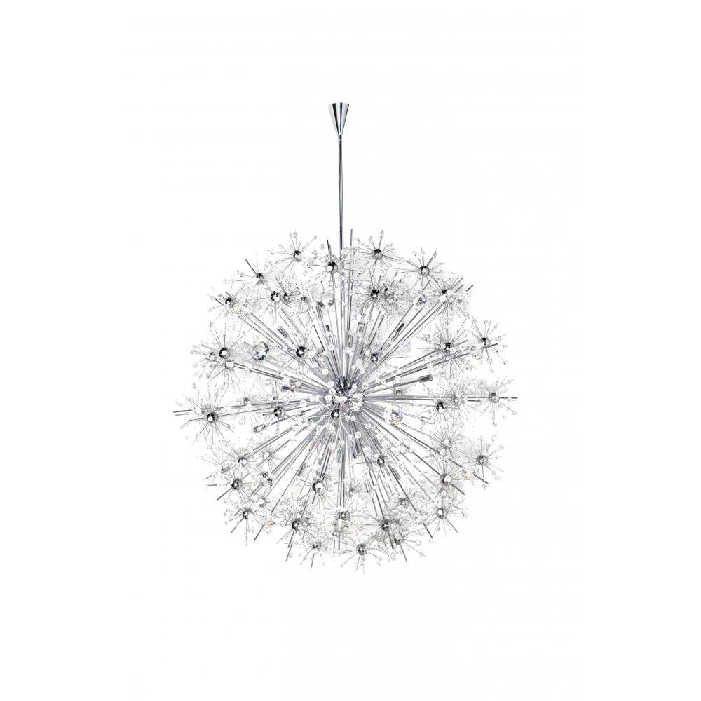 Maxim Lighting 39747BCPC Starfire 44 Inch Semi Flush Mount Light – Polished Chrome
